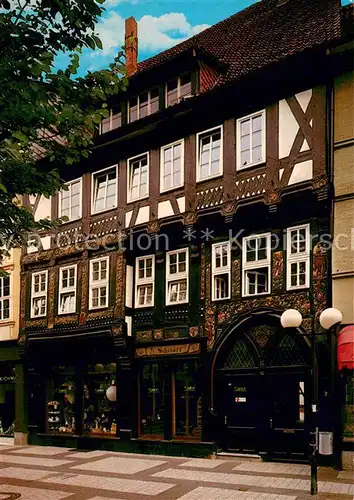 AK / Ansichtskarte Goettingen_Niedersachsen Haus des Juergen Hovet Schroedersches Haus 16. Jhdt. Historisches Gebaeude Goettingen Niedersachsen