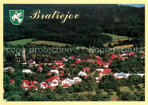 AK / Ansichtskarte Bratrejov_Zlin Fliegeraufnahme 