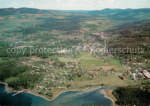 AK / Ansichtskarte Moelv Fliegeraufnahme Moelv