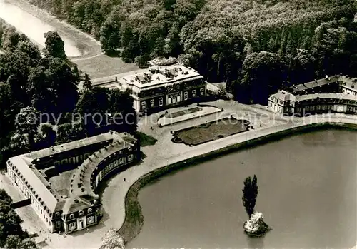 AK / Ansichtskarte Duesseldorf Schloss Benrath Fliegeraufnahme Duesseldorf