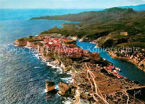 AK / Ansichtskarte Bonifacio_Corse_du_Sud Fliegeraufnahme Bonifacio_Corse_du_Sud