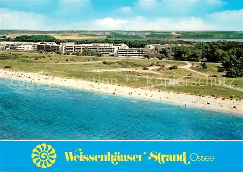 AK / Ansichtskarte Weissenhaeuser_Strand Hohwachter Bucht Fliegeraufnahme Weissenhaeuser_Strand