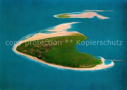 AK / Ansichtskarte Spiekeroog Fliegeraufnahme Spiekeroog