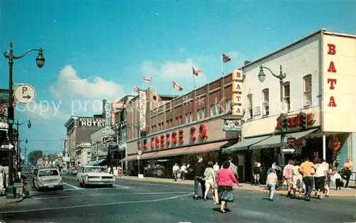 AK / Ansichtskarte Sudbury_Ontario Elm Street Downtown Sudbury Ontario