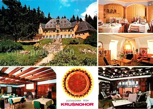 AK / Ansichtskarte Luzec Zotavovna ROH Krusnohor Hotel Restaurant Luzec