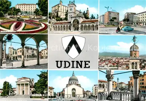 AK / Ansichtskarte Udine Sehenswuerdigkeiten der Stadt Udine