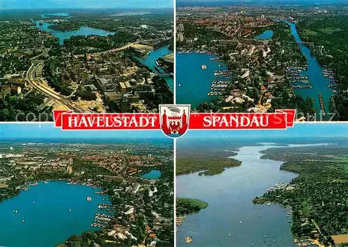 AK / Ansichtskarte Spandau Fliegeraufnahmen Spandau