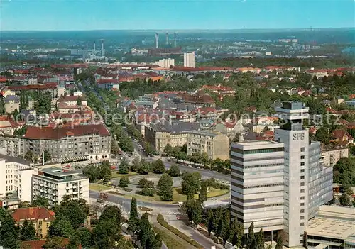 AK / Ansichtskarte Berlin SFB Gebaeude und Theodor Heuss Platz Berlin