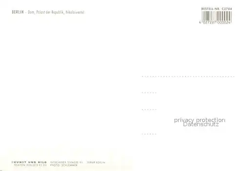 AK / Ansichtskarte Berlin Dom Palast der Republik Nikolaiviertel Berlin
