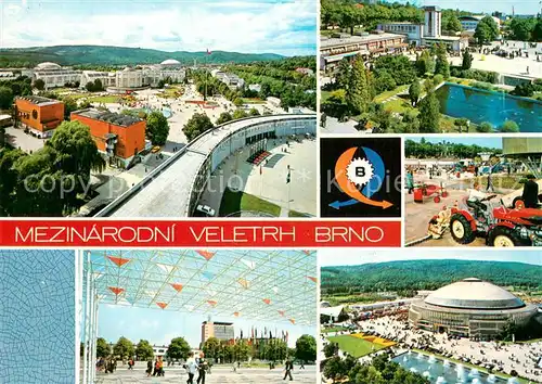 AK / Ansichtskarte Brno_Bruenn Internationale Messe Fliegeraufnahmen Brno_Bruenn