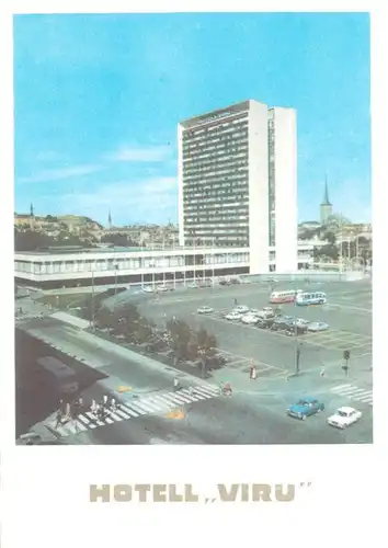 AK / Ansichtskarte Tallinn Hotell Viru Tallinn