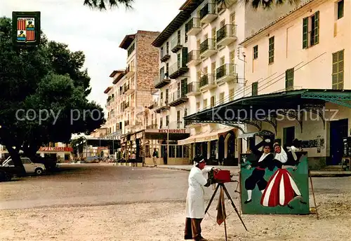 AK / Ansichtskarte Porto_Cristo_Mallorca Strassenpartie Porto_Cristo_Mallorca