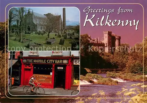 AK / Ansichtskarte Kilkenny_Kilkenny Kirche Schloss The Marble City Bar Kilkenny Kilkenny