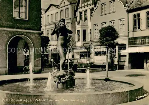 AK / Ansichtskarte Sonderborg Als Billedhugger Adem Fischer Sonderborg