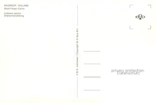 AK / Ansichtskarte Aalsmeer World Flower Centre Aalsmeer