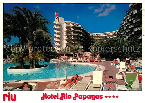 AK / Ansichtskarte Playa_del_Ingles Hotel Rio Papayas Pool Playa_del_Ingles