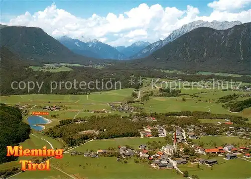 AK / Ansichtskarte Mieming Fliegeraufnahme Mieming