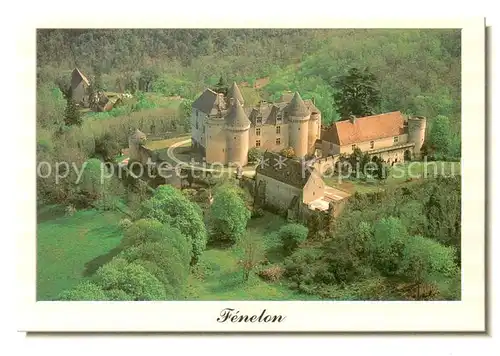 AK / Ansichtskarte Sainte Mondane Chateau de Fenelon Vue aerienne Sainte Mondane