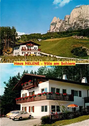 AK / Ansichtskarte Voels_Schlern_Suedtirol Haus Helene Voels_Schlern_Suedtirol