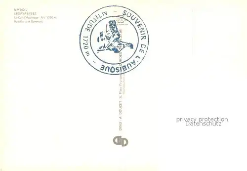 AK / Ansichtskarte Les_Pyrenees_Region Col dAubisque Hotellerie et Sommets 