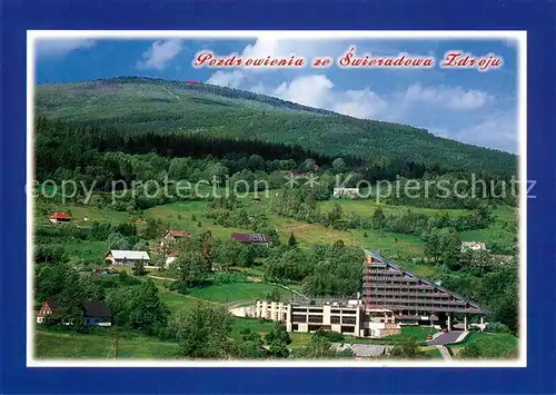 AK / Ansichtskarte Swieradow_Zdroj_Bad_Flinsberg Hotel Malachit Panorama Swieradow_Zdroj