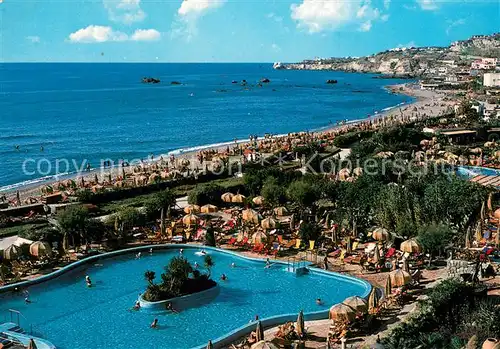 AK / Ansichtskarte Forio_d_Ischia Giardini Poseidon Fliegeraufnahme Forio_d_Ischia