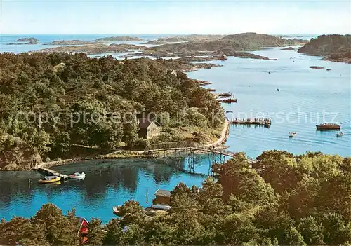 AK / Ansichtskarte Grimstad Mariavold Fliegeraufnahme Grimstad