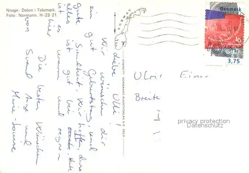 AK / Ansichtskarte Telemarken Panorama Telemarken