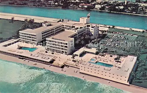 AK / Ansichtskarte Miami_Beach Hotel Montmartre aerial view 