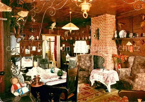 AK / Ansichtskarte Hanstedt_Nordheide Waldhaus Dierke Innenansicht Hanstedt_Nordheide