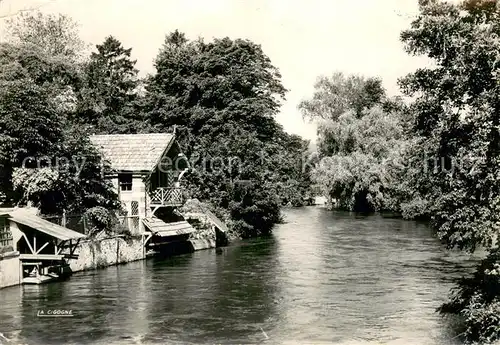 AK / Ansichtskarte Pacy sur Eure L Eure au Pont de Boudeville Pacy sur Eure
