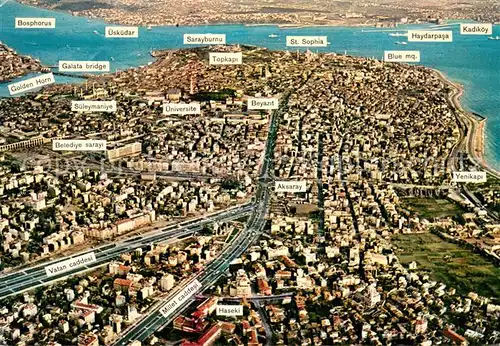 AK / Ansichtskarte Istanbul_Constantinopel Stadtteile Sehenswuerdigkeiten Istanbul_Constantinopel