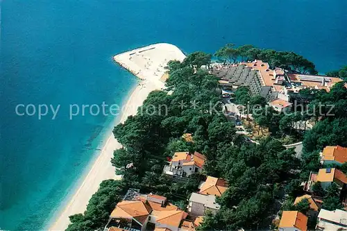 AK / Ansichtskarte Brela Hotel an der Kueste Strand Brela