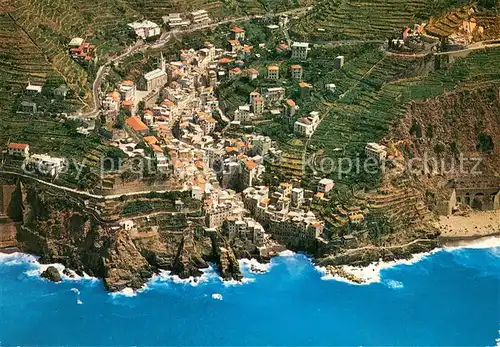 AK / Ansichtskarte Riomaggiore Le 5 Terre veduta aerea Riomaggiore