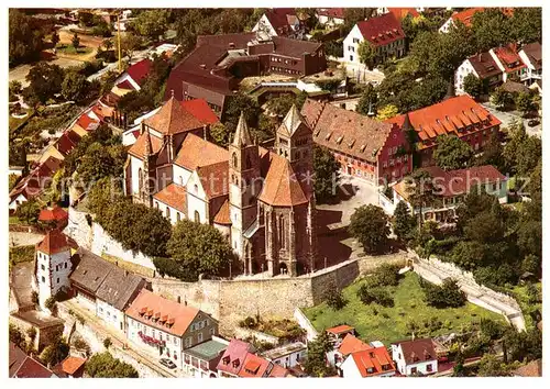 AK / Ansichtskarte Breisach_Rhein Fliegeraufnahme mit St Stephansmuenster Breisach Rhein