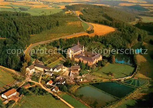 AK / Ansichtskarte Eifel_Region Abtei Himmerod Fliegeraufnahme Eifel Region