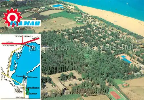 AK / Ansichtskarte Isola_Verde Villaggio Turistico Isamar Fliegeraufnahme Isola_Verde