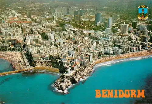 AK / Ansichtskarte Benidorm Fliegeraufnahme Benidorm