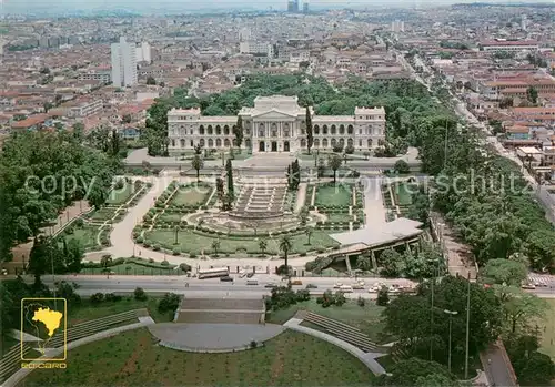 AK / Ansichtskarte Sao_Paulo Museu de Ipiranga Fliegeraufnahme Sao_Paulo