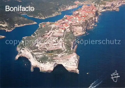 AK / Ansichtskarte Bonifacio_Corse_du_Sud Vue aerienne Bonifacio_Corse_du_Sud