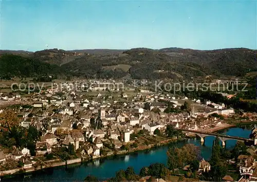 AK / Ansichtskarte Argentat Vue generale aerienne Argentat