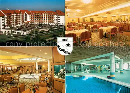 AK / Ansichtskarte Herzogenaurach Fachklinik Restaurant Hallenbad Herzogenaurach