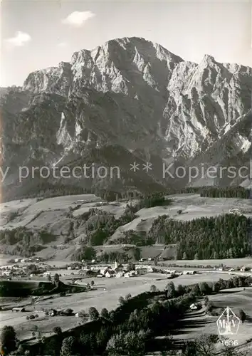 AK / Ansichtskarte Leogang gegen Birnhorn Leoganger Steinberge Leogang