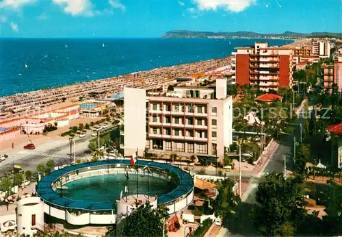 AK / Ansichtskarte Riccione_Italia Aquarium e spaggia 