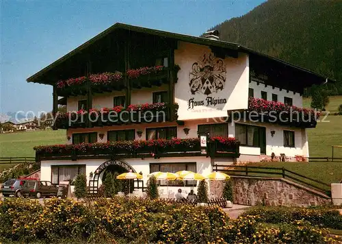 AK / Ansichtskarte St_Martin_Tennengebirge Haus Alpina Cafe Konditorei Pension St_Martin_Tennengebirge