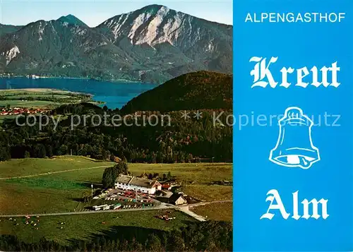 AK / Ansichtskarte Grossweil Alpengasthof Kreut Alm Kochelsee Alpen Grossweil
