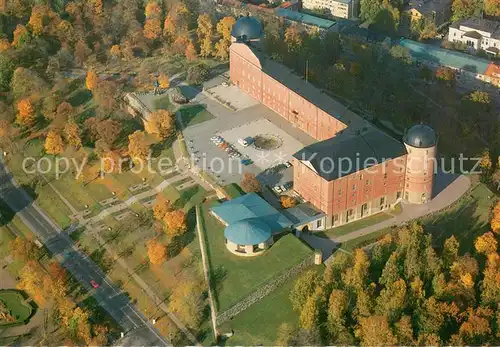 AK / Ansichtskarte Uppsala Slottet Fliegeraufnahme Uppsala
