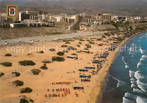 AK / Ansichtskarte Playa_del_Ingles Playa y dunas vista aerea Playa_del_Ingles