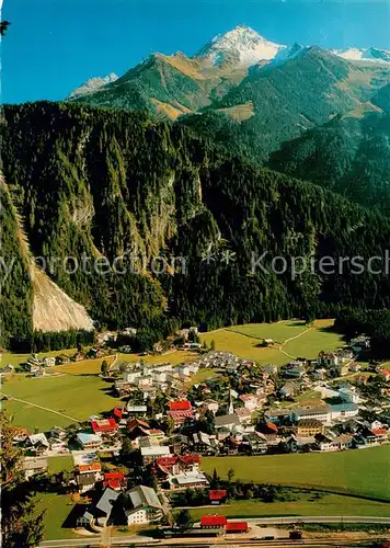 AK / Ansichtskarte Mayrhofen_Zillertal Fliegeraufnahme mit Ahornspitze Mayrhofen_Zillertal