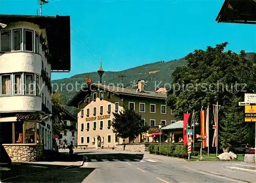 AK / Ansichtskarte Kirchberg_Tirol Strassenbild Gasthof Sommerfrische Kirchberg Tirol